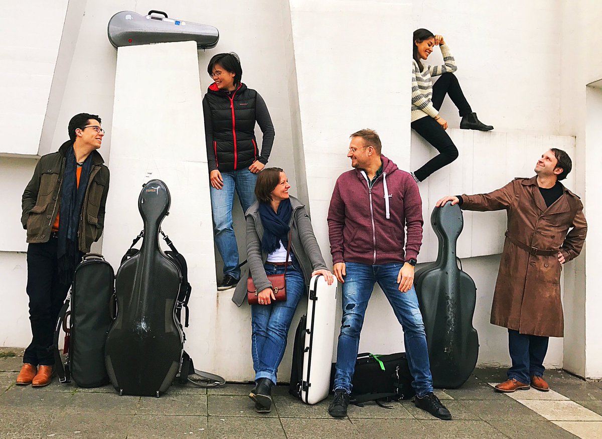 Violandy78's tweet image. It's getting romantic🌹Hans Sachs Ensemble: Verklärte Nacht - Capriccio - Brahms op. 18 - 9.4.17 11:15h Hans Sachs Haus Gelsenkirchen