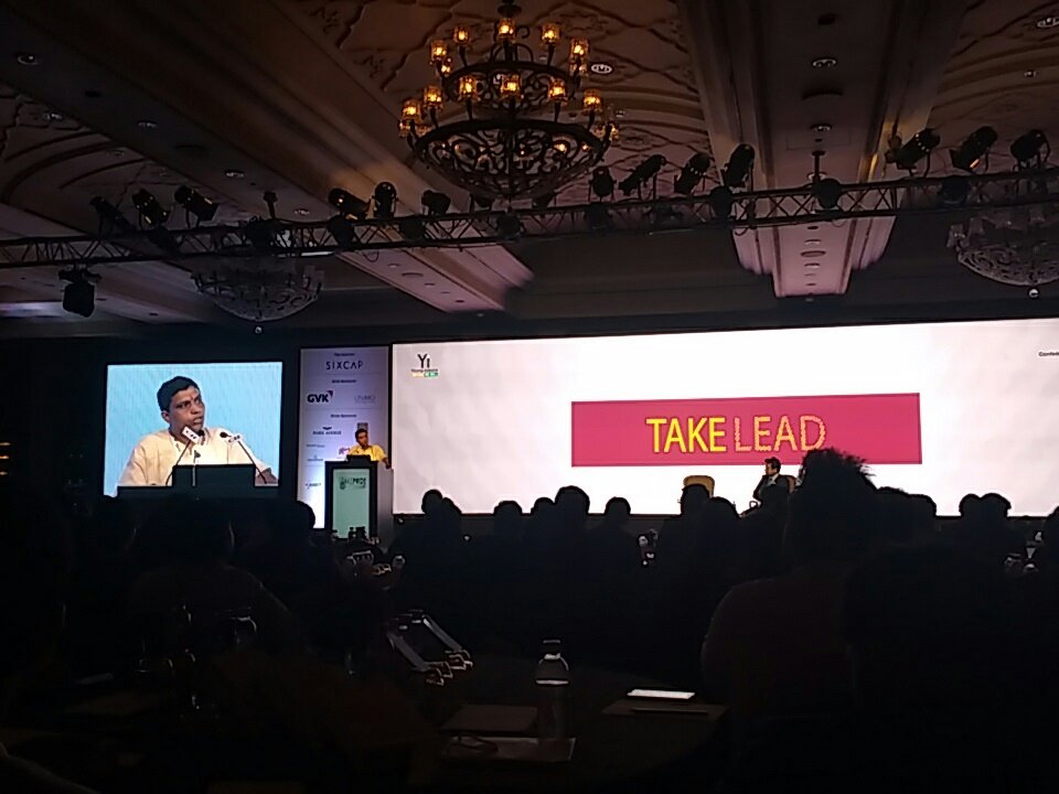 Post lunch Pearls of Wisdom by the legends continue at #TakePride2017 
Catch <a href="/Ach_Balkrishna/">Acharya Balkrishna</a> live on Facebook now!