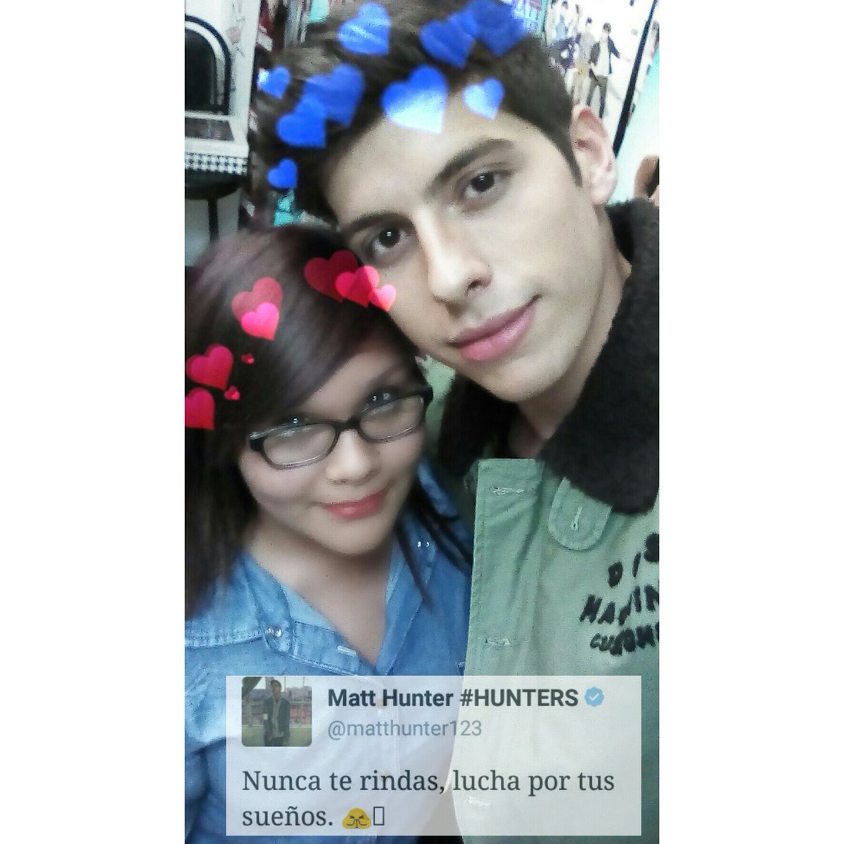 _betterthanhell's tweet image. @matthunter123 Gracias por enseñarme a seguir mis sueños, por sacarme lágrimas de felicidad, de orgullo. Te amo.❤