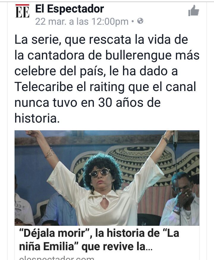 Victor_admon's tweet photo. El éxito de @CanalTelecaribe con #DejalaMorir #LaNinaEmilia es un triunfo a la idiosincracia y al talento Caribeño. @leydelmontes @jorvane https://t.co/emDPlNYr52