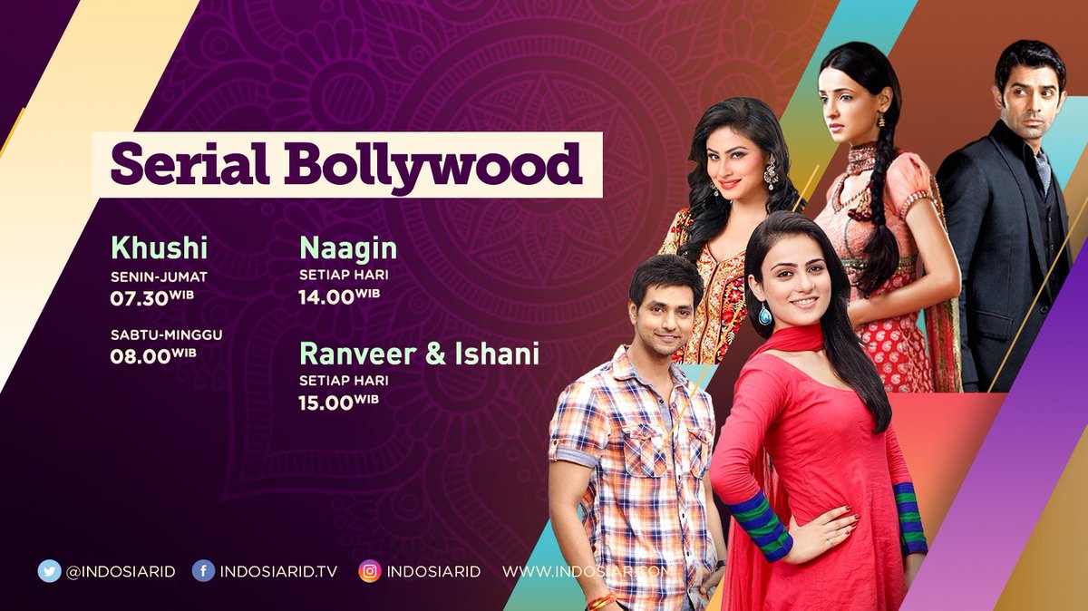 Indosiar's tweet photo. Ikuti terus #SerialBollywood Indosiar ya.. Yang mana favoritmu? https://t.co/4r8PKPX0Jq