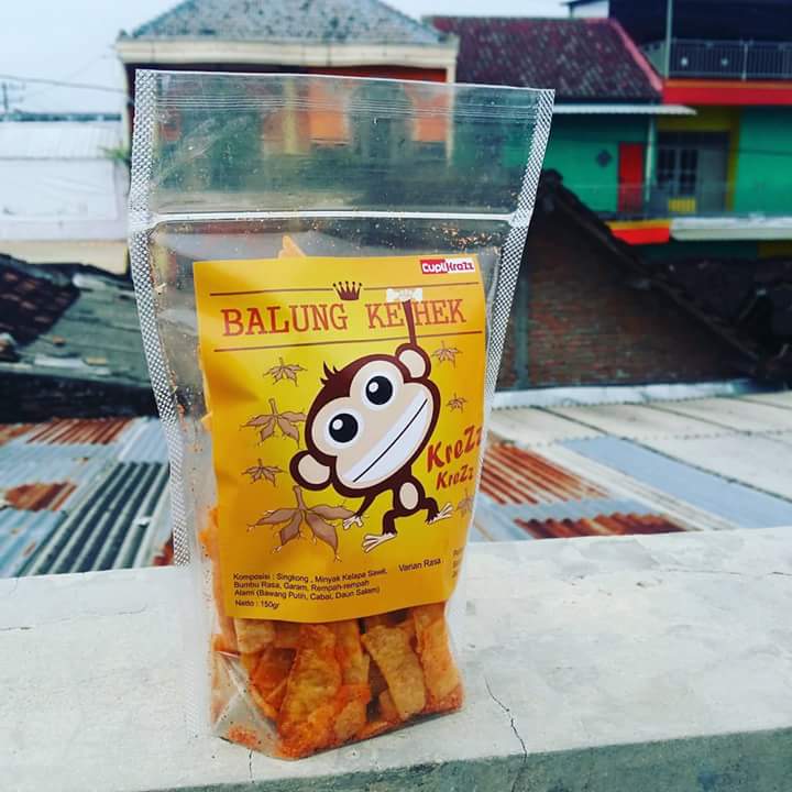 mari diorder kak, camilan kami balung kethek krezz, udah ready untuk pemesanan.. #kamicintaprodukdaerah