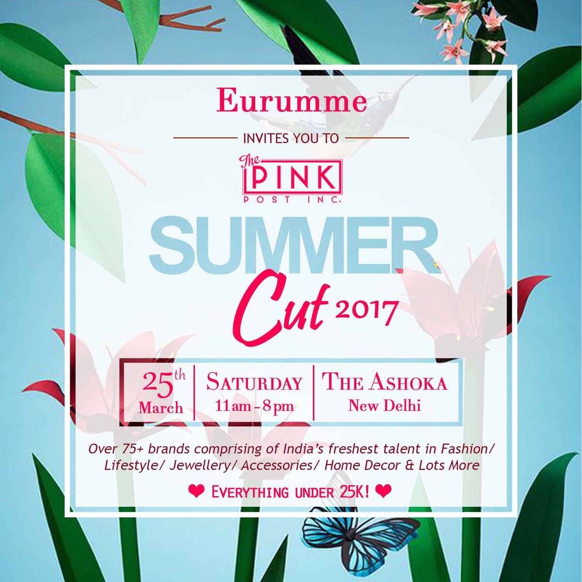 See you tomorrow, #Delhi!  <a href="/MyPinkPostinc/">The Pink Post Inc</a>
