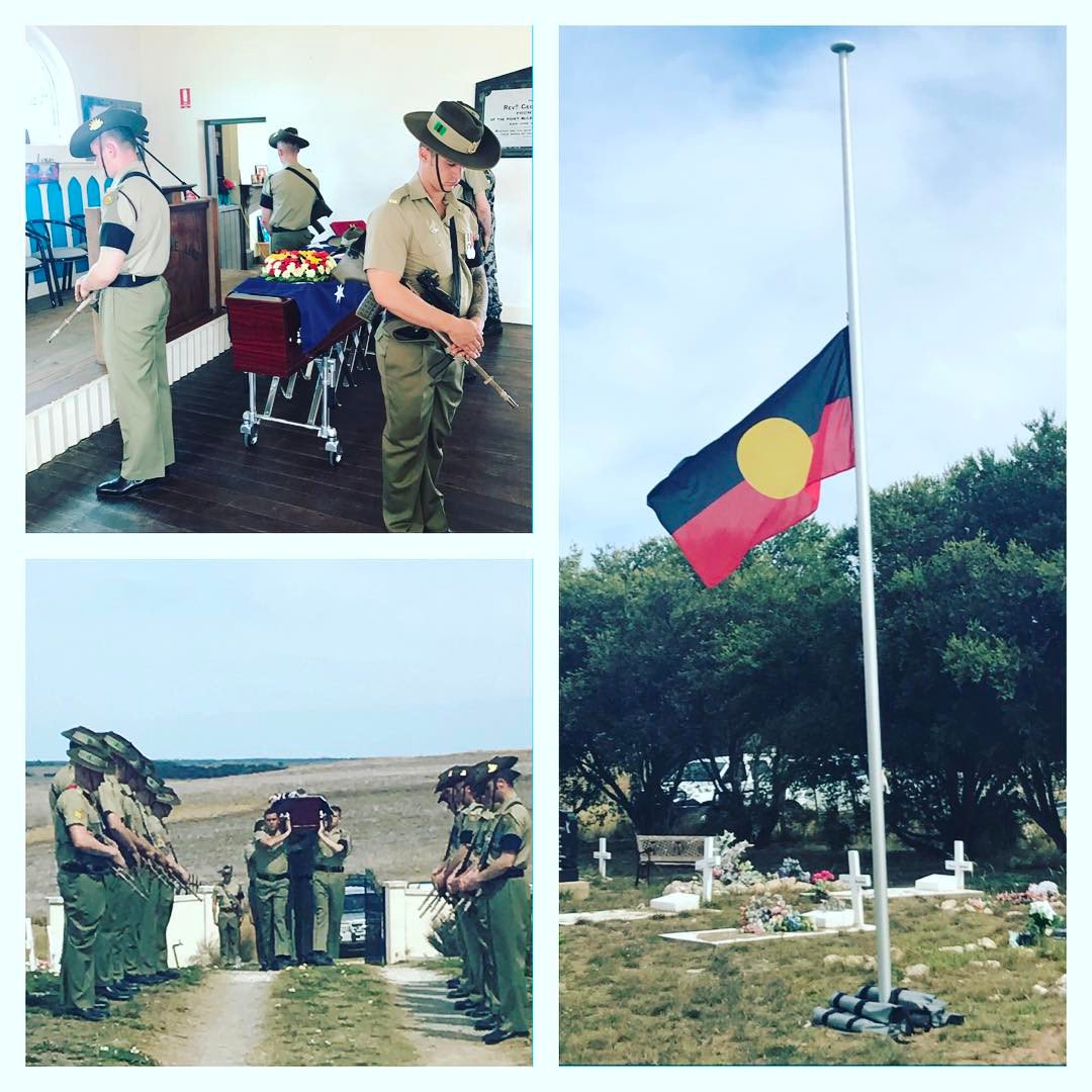 Veterans_SA's tweet photo. An amazing thing happened today...
Welcome Home to Raukkan country, Private Miller Mack.
Read more here: https://t.co/tIC2FYkArx
#MillerMack https://t.co/fHgVLmmvpW