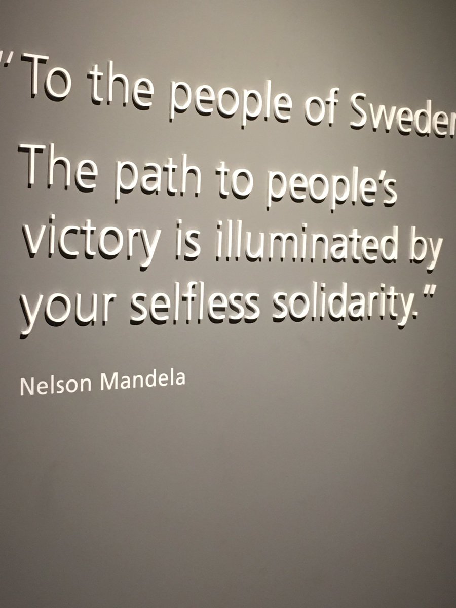 AmbassadorJulin's tweet photo. Thank you @LiliesLeaf_ for fantastic exhibition about Sweden's role fighting apartheid! #MemoryagainstForgetting @SweMFA @AfricaSweMFA https://t.co/GQPMV8fcb2