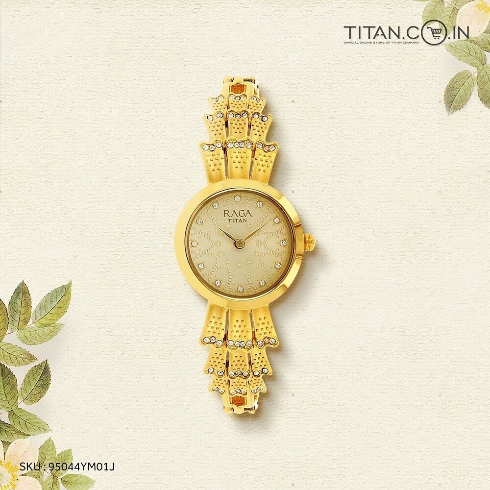 TitanEstore's tweet photo. This masterpiece from our Titan Raga collection is an ode to the woman who made countless sacrifices for you! Tag her. #Uncolour #TitanRaga https://t.co/S04oUKubX5