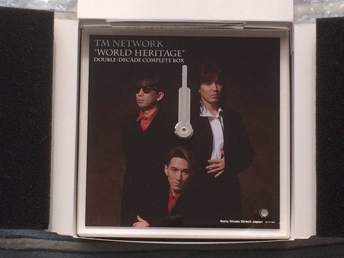 TM NETWORK WORLD HERITAGE ～Revival and Renewal BOX～ 到着しました