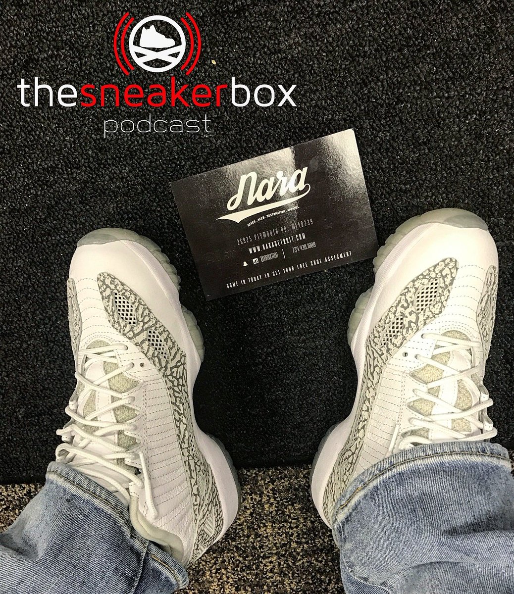 TSB_Show's tweet photo. Great minds think alike..... @NaraDetroit #sneakerheads @SBDetroit https://t.co/XTpugJEgXz