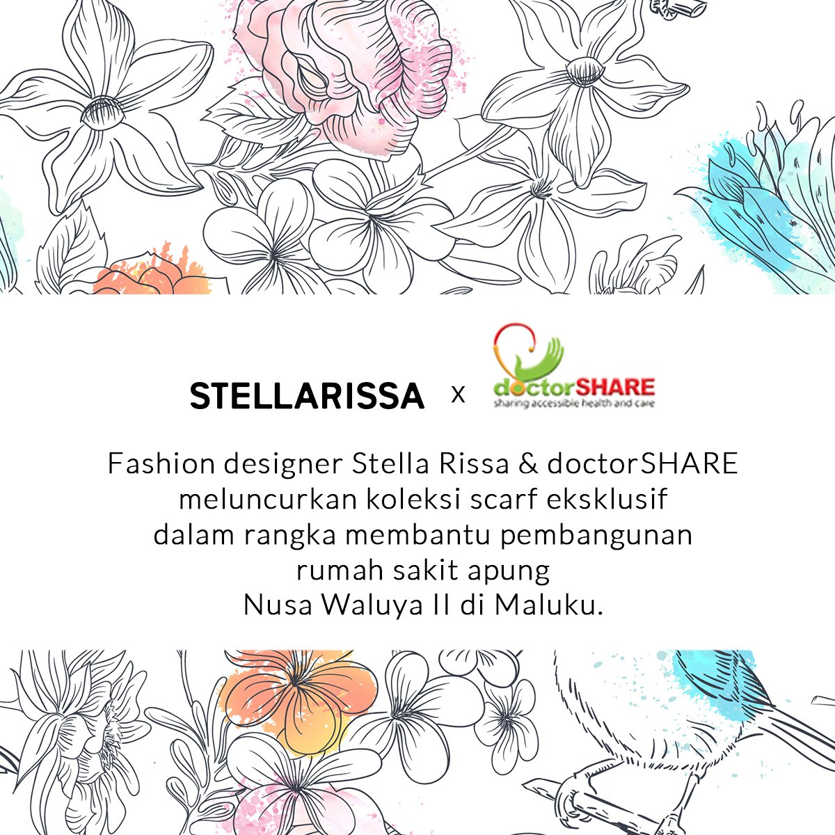 With this purchase, you are reaching millions of Indonesia’s poorest through doctorSHARE’s. Shop &amp; donate at: bit.ly/2m5tTSt