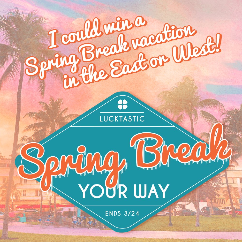 Reeeeee_xo's tweet photo. I entered to win Spring Break in the East or West! https://t.co/ByzBIvBFri https://t.co/YATOE3Oy3j