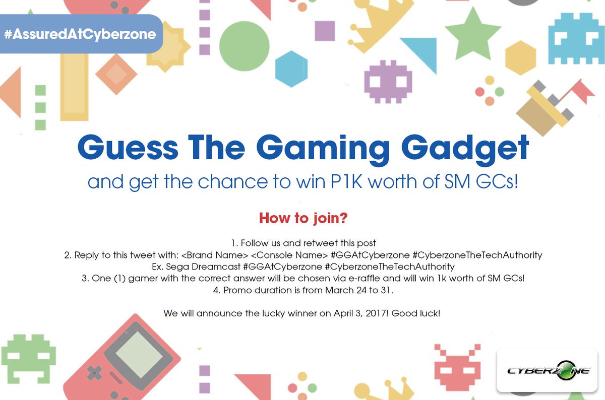 smcyberzone's tweet photo. 🚨#PROMO: Want to #win 1K worth of SM GCs? Just guess the name of this gaming gadget!🎮 Make sure to FOLLOW us and RT this post! Good luck!😊 https://t.co/a99uyEQ4ZG