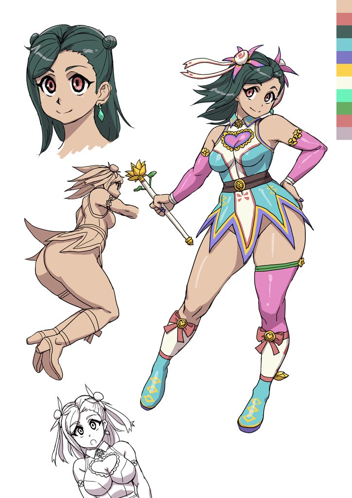 デザイン気に入ってるのに全然描いてない二人 