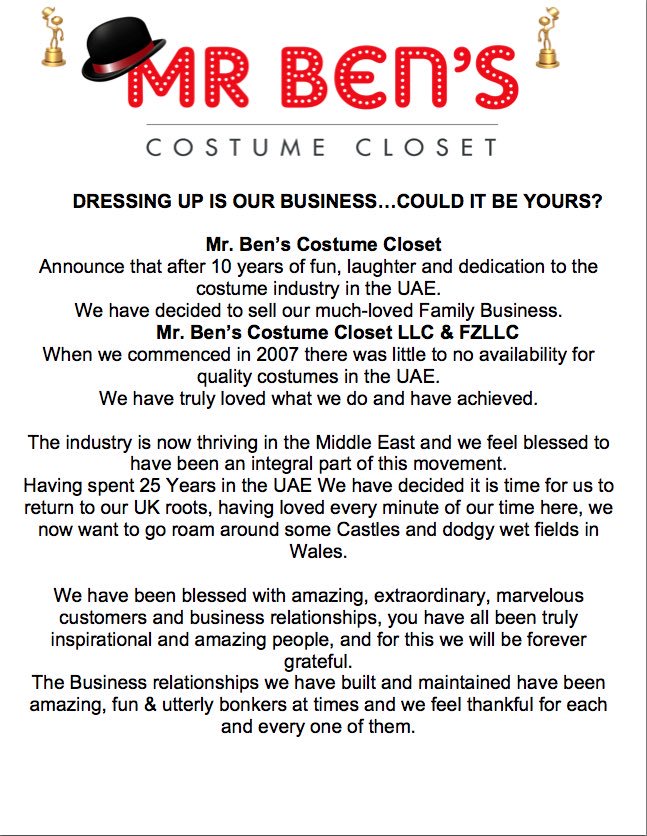 Mr Ben S Costumes On Twitter We Ve Loved What We Ve Been Doing