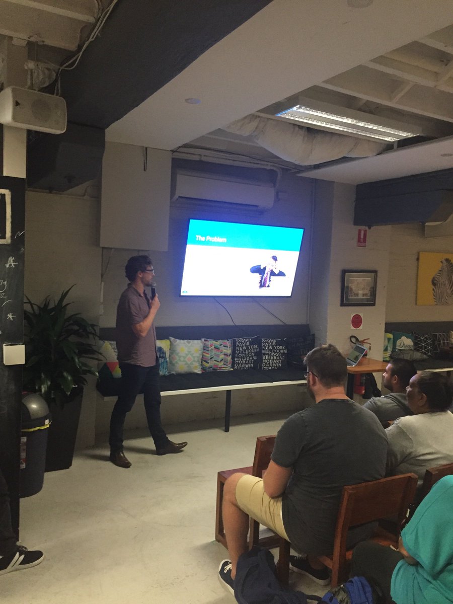 Fishburners's tweet photo. Awesome to hear from #Tutify Founder pitching his new product #TheExaminyzer #FridayNightPitches https://t.co/lmcdpCcjld
