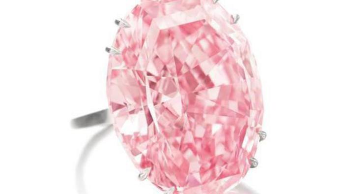 Goede Pink Star : zeldzame roze diamant Pink Star mogelijk duurste MA-25