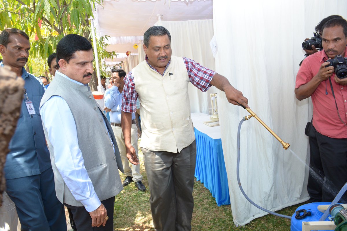 Innovations were displayed under various categories: Agriculture &amp; Allied, Green Energy Technologies, Health and Sanitation etc.