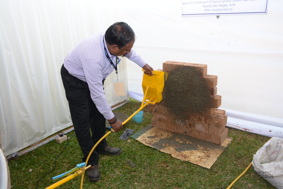 An innovator is seen showing his innovation at <a href="/RISC2017/">RISC2017</a> . #RISC2017 #NIRD