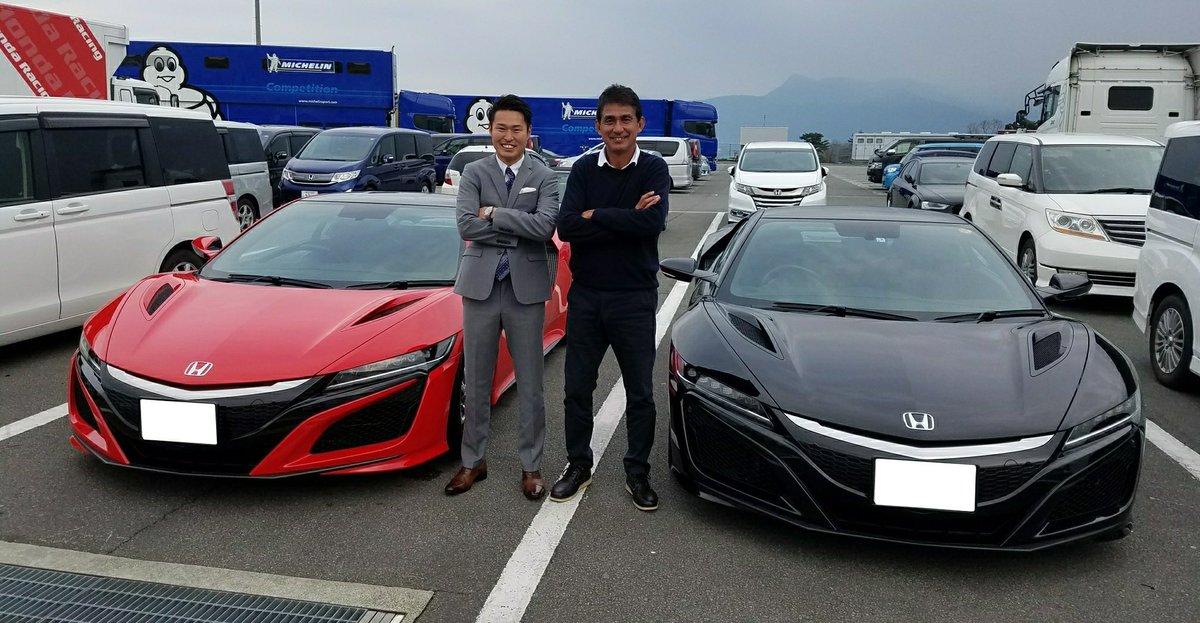 Tsukakoshikoudai Net در توییتر 僕と亜久里さんのnsx やっぱり亜久里さんかっこいい こういうパドックに僕は憧れてレーシングドライバー目指しましたよ