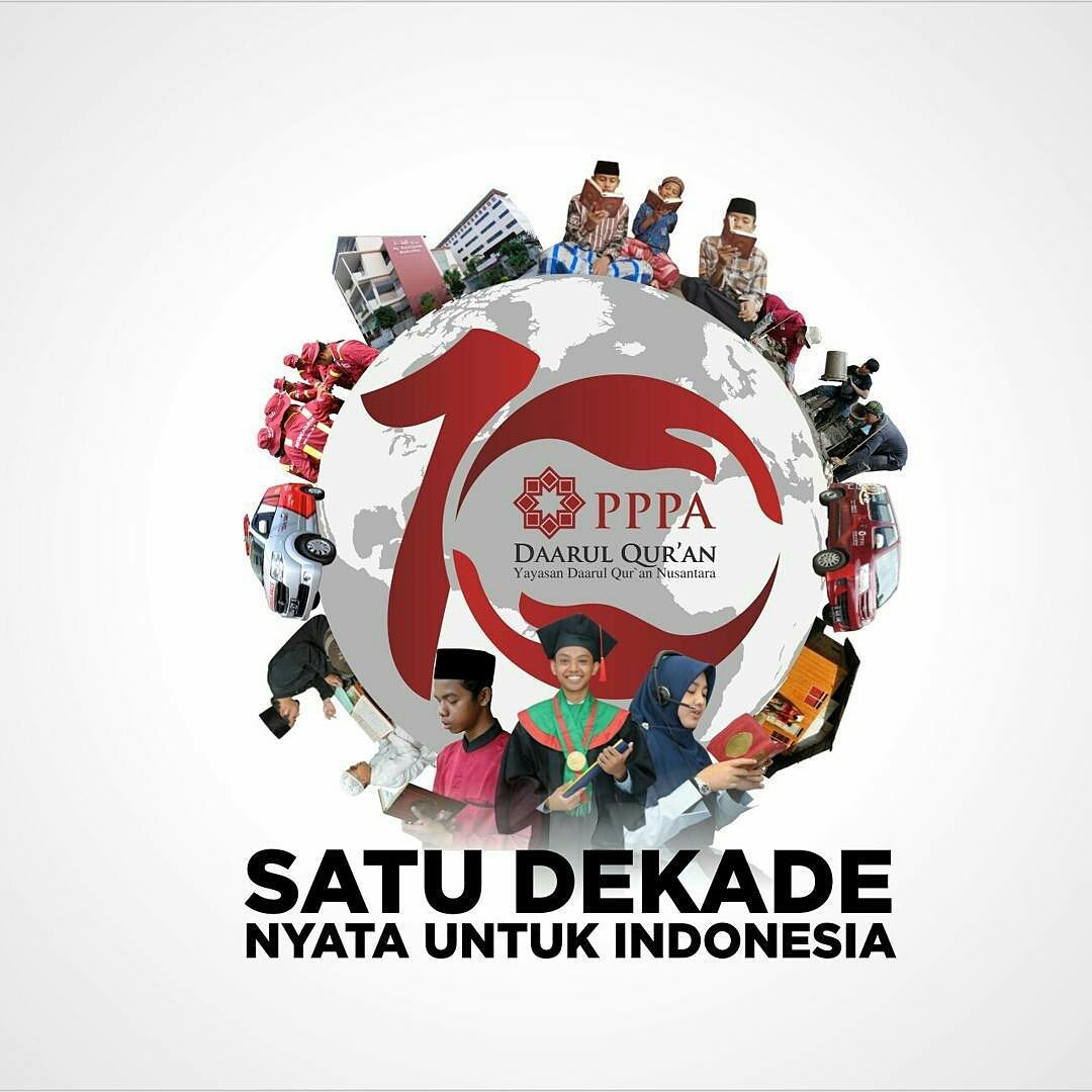 DAQU_Bandung's tweet photo. 1 DEKADE PPPA @Daarul_Quran 

#NyataUntukIndonesia https://t.co/nh07XfN7YR