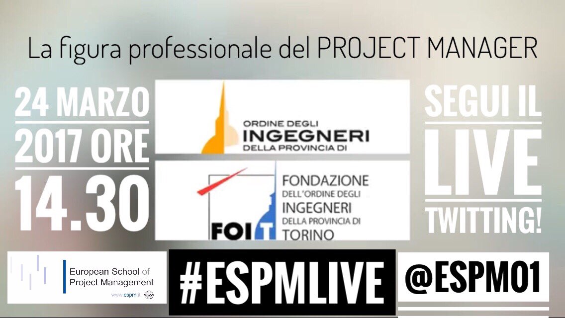 espm01's tweet photo. Segui il #live #twitting a partire dalle 14.30! Usa l'hashtag #ESPMLIVE e commenta l'evento!!! 
#ESPM #CuptureIT #live #FOIT #ProjectManager https://t.co/bz45ZTJMnx