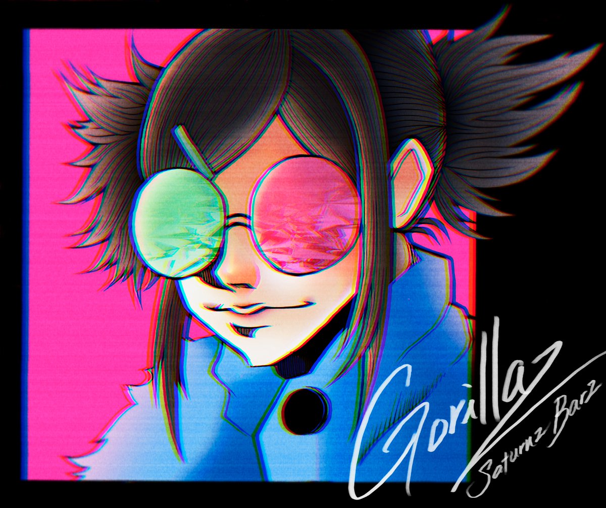 Zungiebungie Yes They Are Finally Back Gorillazzzzzzzzzzzzzz 彼らは戻っている Gorillaz Saturnzbarz Fanart Noodle ゴリラズ ヌードル