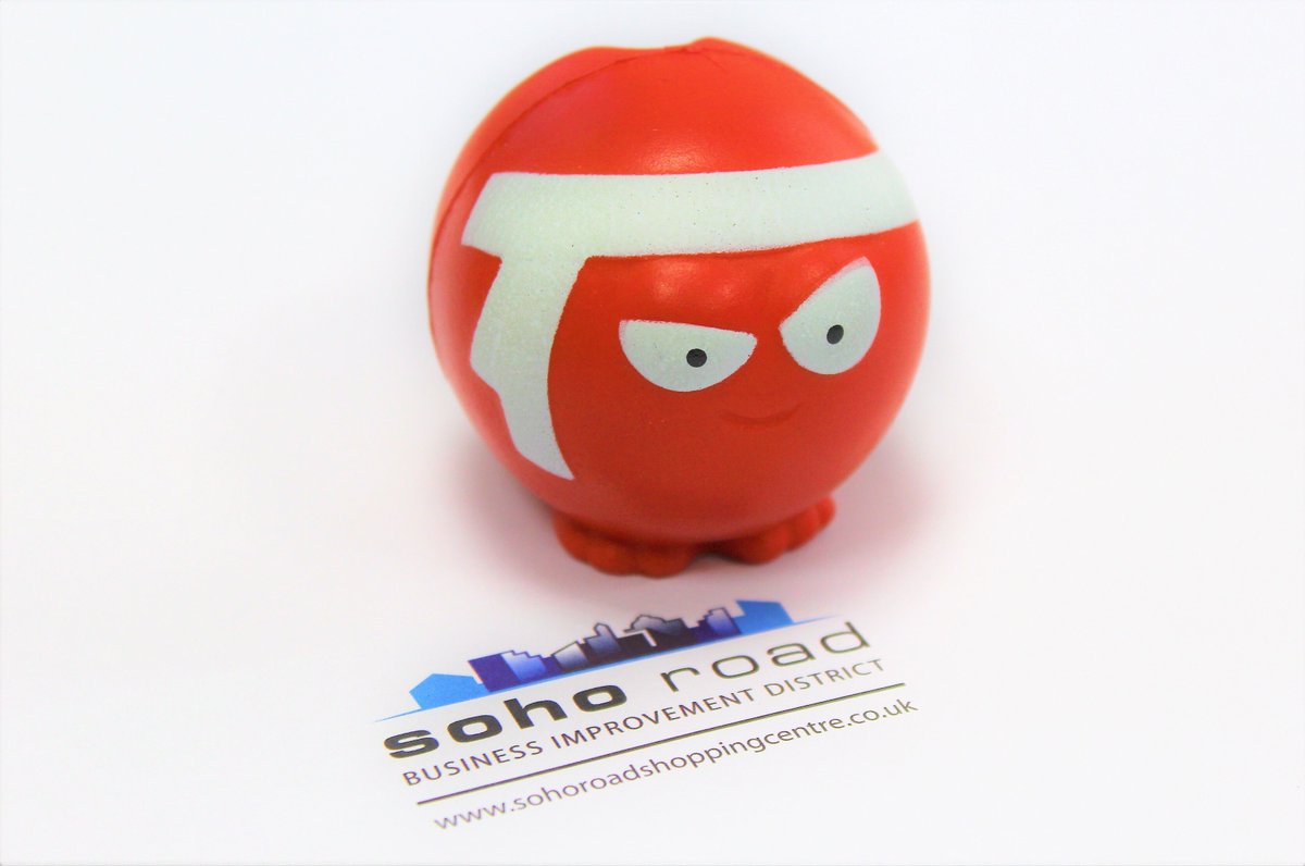 SohoRoadBID's tweet photo. We've got our (grumpy looking) red nose to take part in #ComicReliefs #RedNoseDay and make a change. https://t.co/skYoDVqzs5