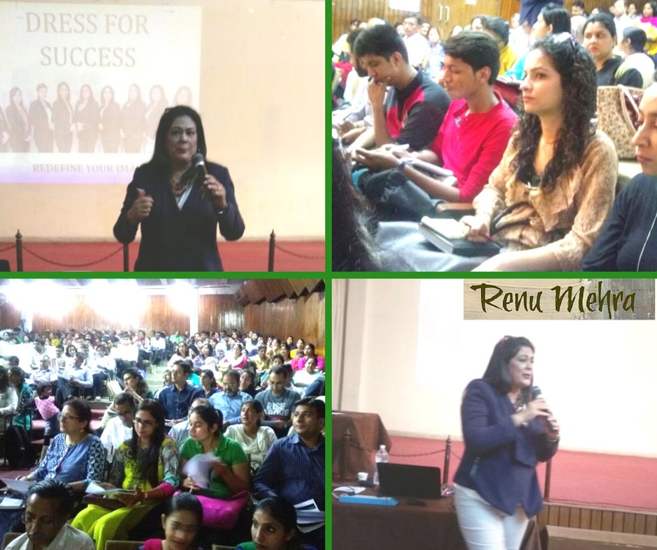 IC_Renumehra's tweet photo. 'Dress For Success' session taken for a packed Auditorium (over 250 people) from a Personal Care and Consumer Goods company! 
#renumehra https://t.co/J7FX8AIO7h