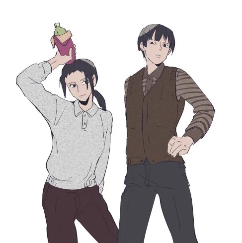 @hororororing おじいちゃんの服は得意です！！！ 