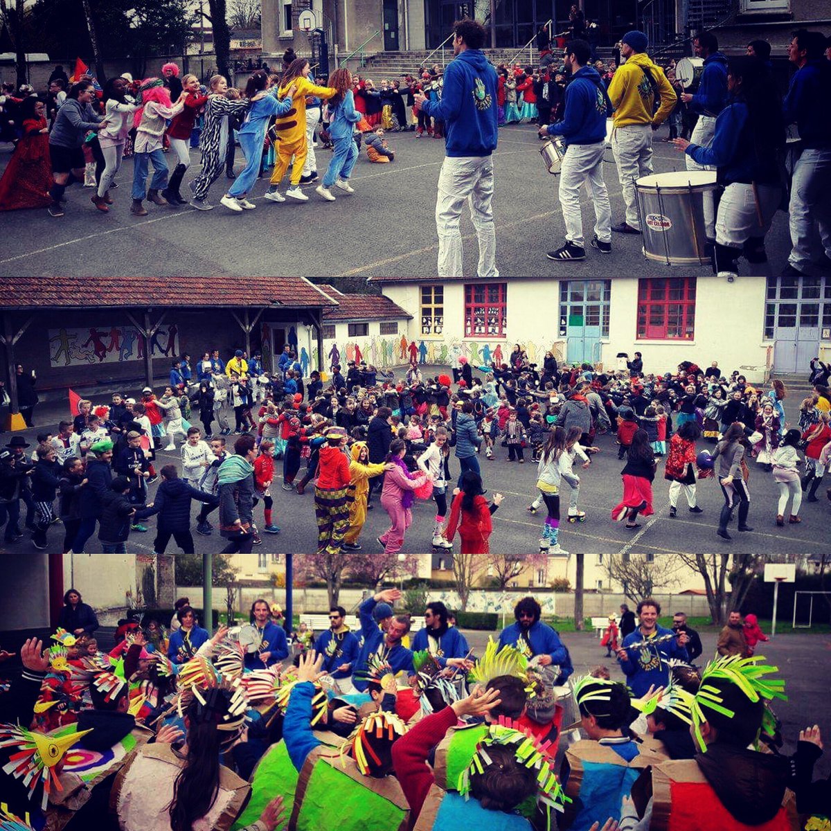 Qq nvelles photos du #carnaval de #rethel 
On s'est vraiment bien amusé 🎉🎭
Rdv dimanche à #Warmeriville pour la #deambu #eleves #ritmistas