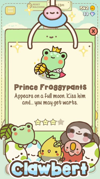 Oh my gosh so cuteee @ClawbertGame #Clawbert 