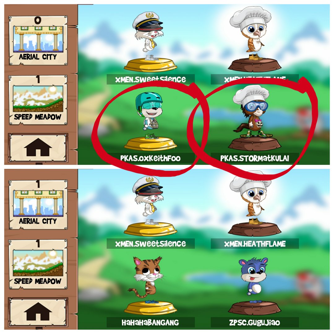 iamsweetsilence's tweet photo. GG #HeathFlame #Stormatkulai #oxKeithFoo #FunRun2 https://t.co/bqjsu9dWuj