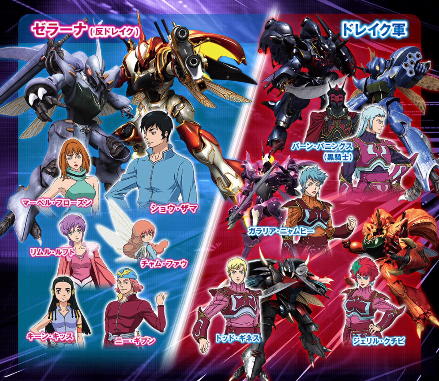CR聖戦士ダンバイン　ポスター　大判B1サイズ　パチンコ　セガサミー　2014年 ONDA+.（オンダプラスドット） on X: 