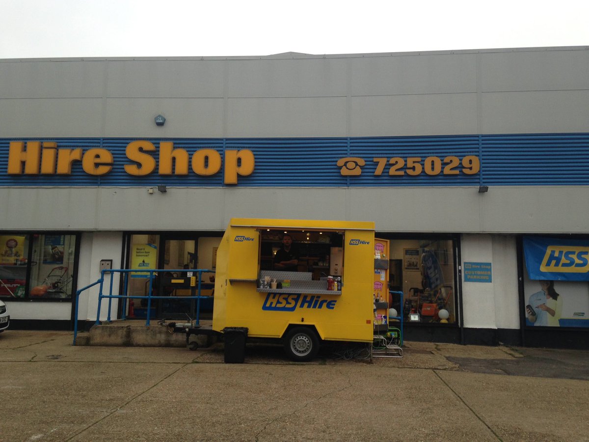 #HSS Hire Romford. Pop in today and pick up your voucher to claim your free morning breakfast roll and piping hot brew.
