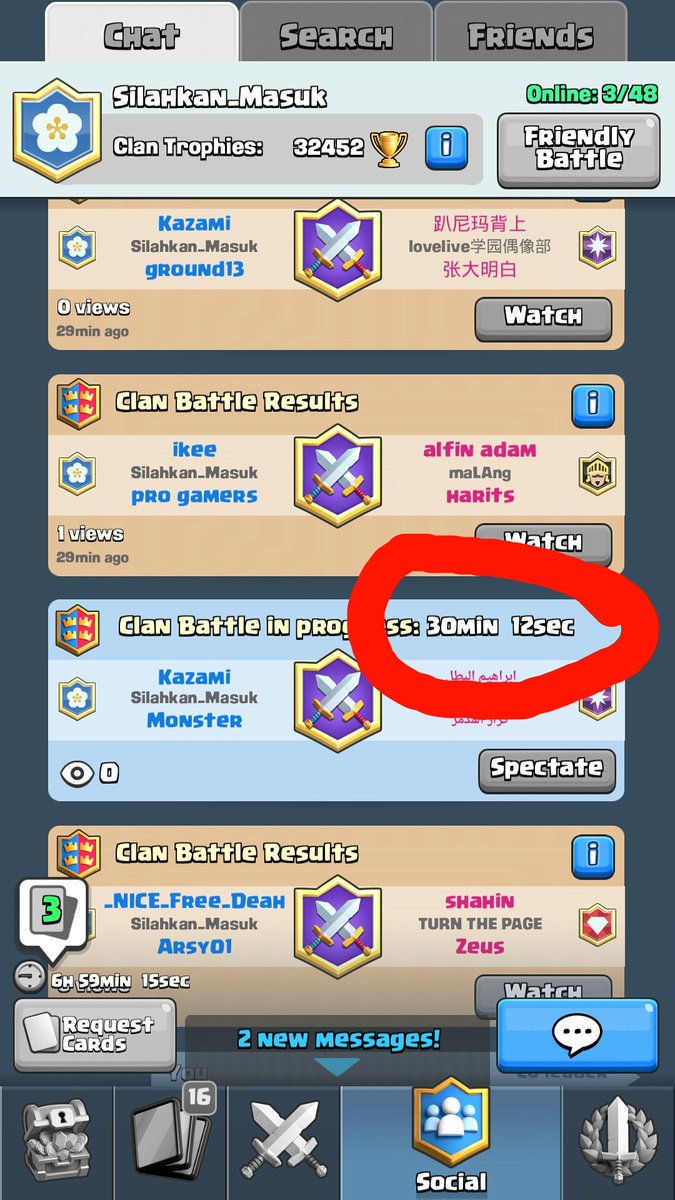 fandivoice's tweet photo. @ClashRoyale @ClashRoyale please fix this bug , i cant battle because the last battle not finish yet , thanks https://t.co/55ZcnYBLqc