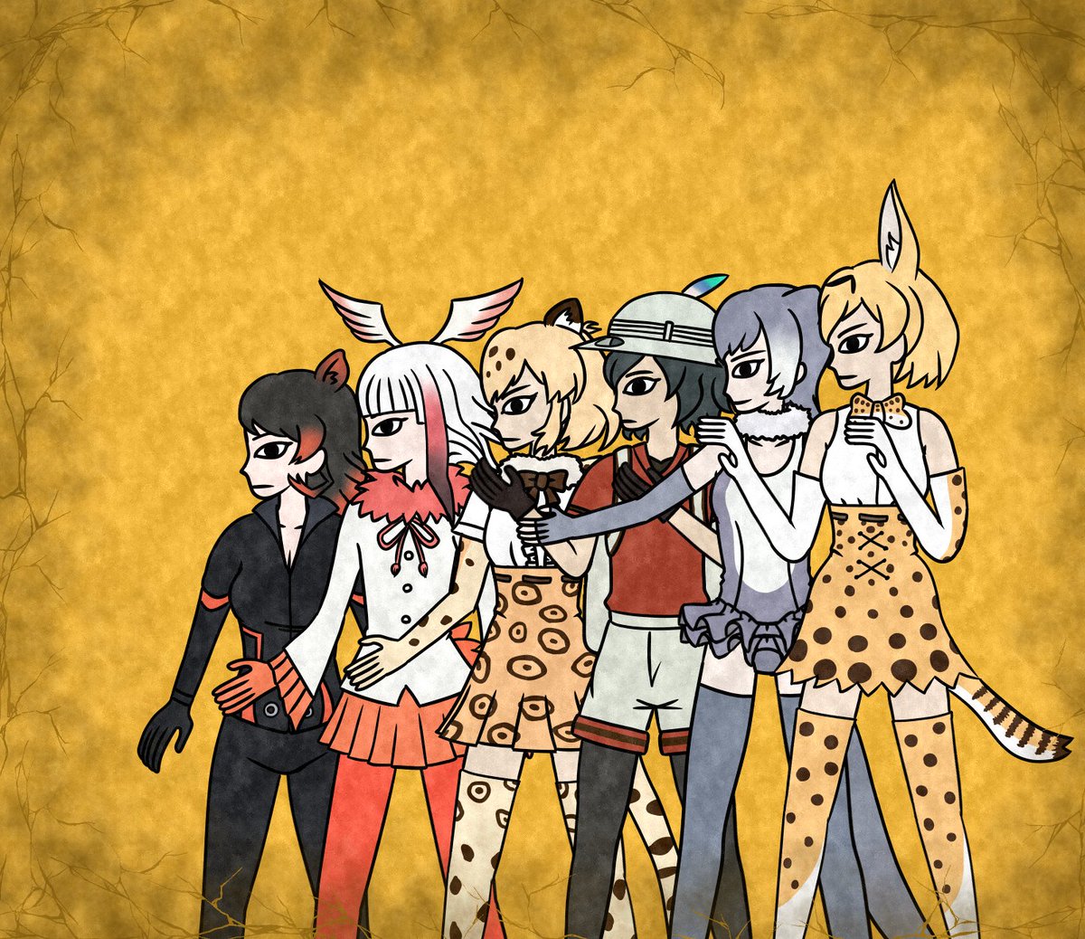 壁画 カヴァン神話 けものフレンズ