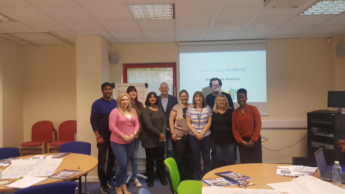 WeimproveQI's tweet photo. @LPTnhs WeImprove delegates having a great methodology session today on Root Cause Analysis, thanks to @knowledgeacadem #WeAreLPT https://t.co/wVIlw08VcH