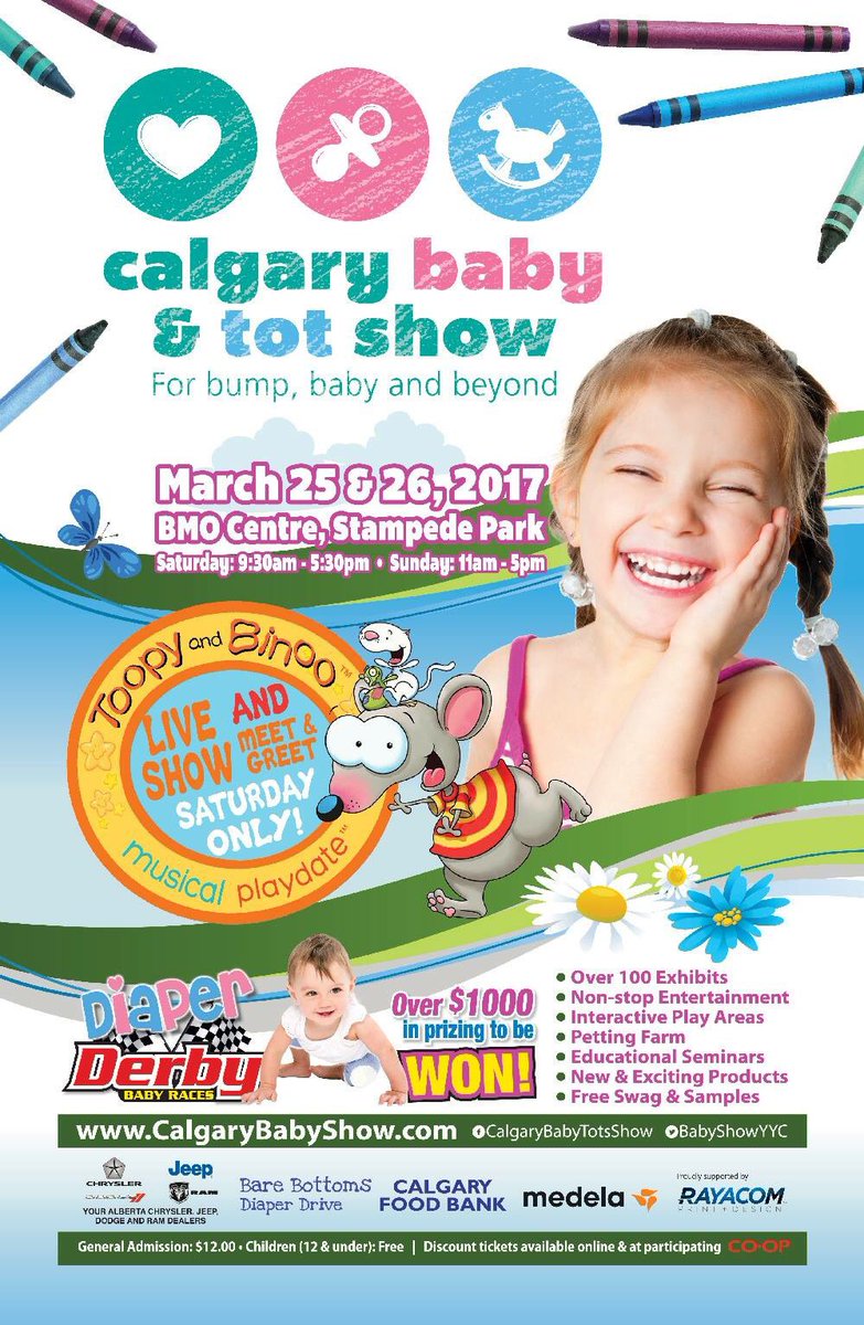 HMHF_WCalgary's tweet photo. Come and see us at the Baby &amp; Tot show in #yyc this weekend! Save on your next pass and enter to win a 4 class pass! #yycfitness #hotmamafit https://t.co/64vHWDB41L