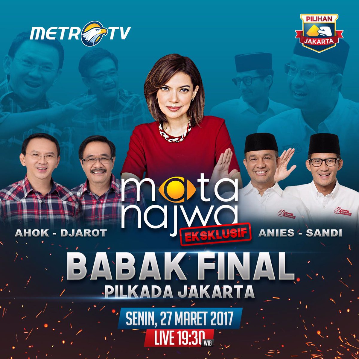 Mata Najwa Babak Final Pilkada DKI