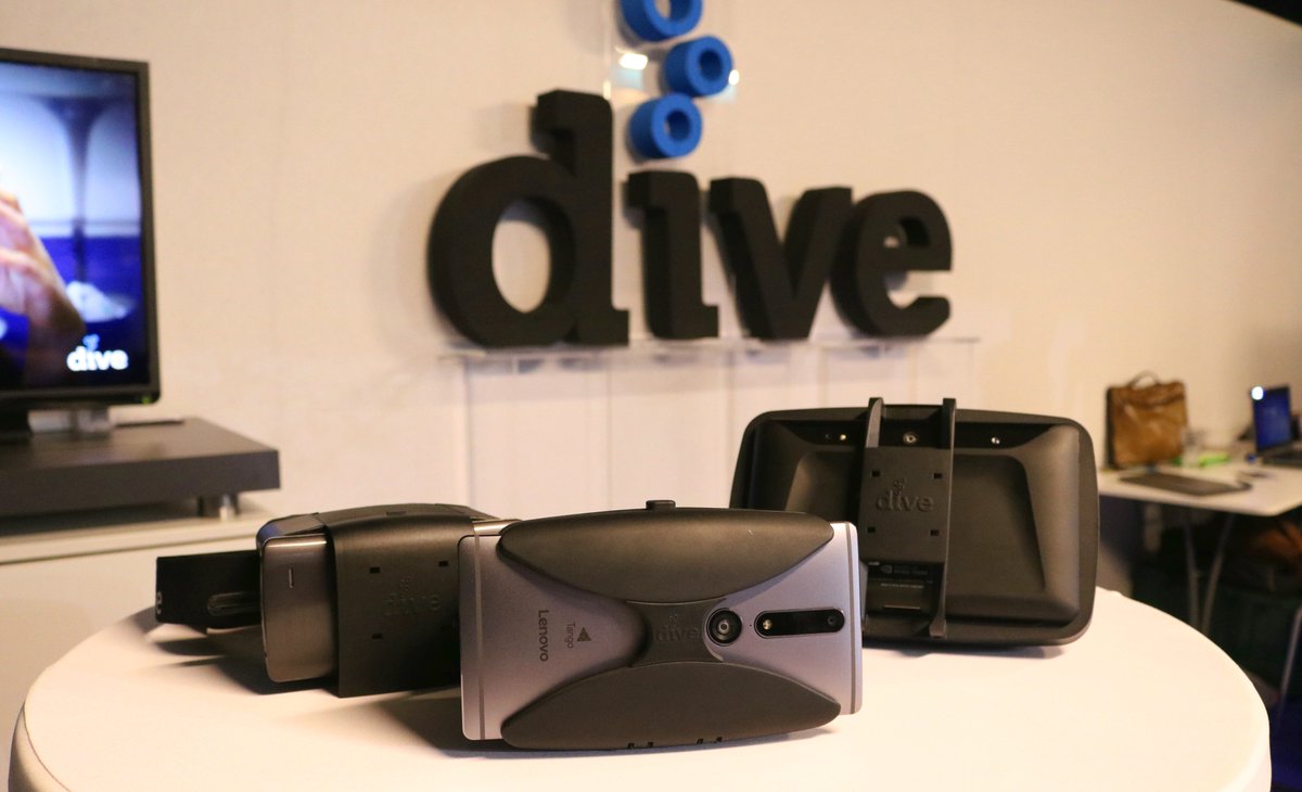 The <a href="/durovis/">Durovis</a> Dive trio - Dive 5, Dive 6 &amp; Dive 7 - in one pic. Our solutions for #VR &amp; #AR on almost any kind of mobile device <a href="/lavalvirtual/">Laval Virtual</a>