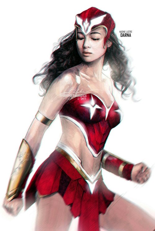 NadzTheWarrior's tweet photo. Nadine for DARNA, @ABSCBN!! #AlwaysJaDineSanDiego https://t.co/ScIHdzCrih