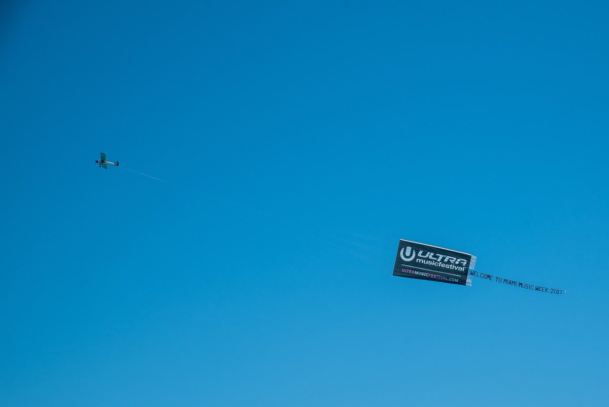 👀  ✈️ spotted over #Miami! It's been an awesome week so far. Excited for @ultra tomorrow! https://t.co/byqojs23P6