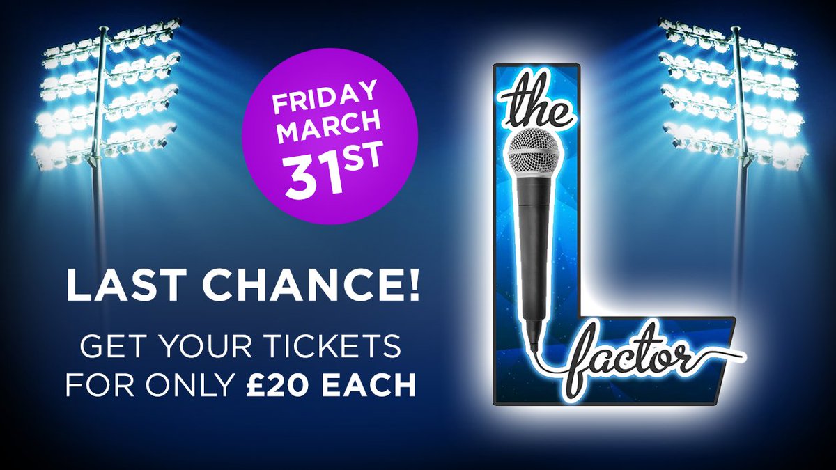 easyinternetltd's tweet image. The @L_Factor2017 is 1 week away! It's going to be unmissable, and it's all for charity. Tickets: bit.ly/theLfactor #leicester #events