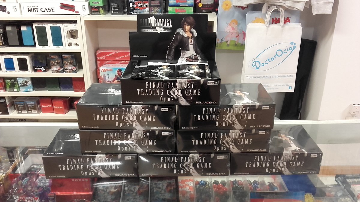 DocOcio's tweet photo. 🔥Hoy sale a la venta #OPUSII segunda colección de #FFTCG🔥 ⁉️Ganacas de abrir sobres⁉️ https://t.co/VcWATtGuQw