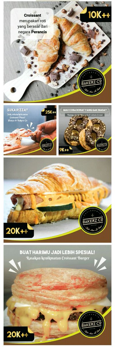 bintaroinfo21's tweet photo. BAKERZ CO Delivery Order 
WA 0816100153/ LINE : BakerzCo
Gratis pengiriman untuk area Bintaro &amp; Sekitarnya.
#Bakerz_Co https://t.co/06O1rrnSb5