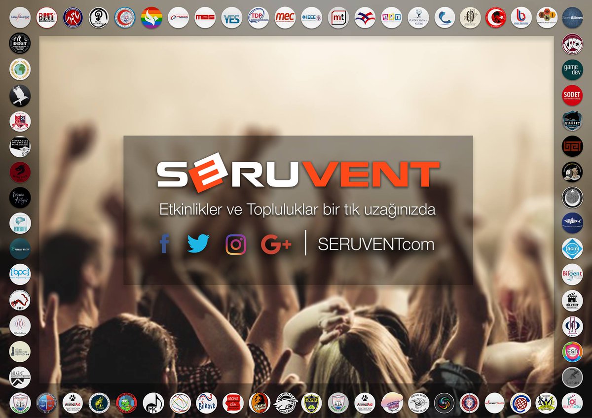 Birçok öğrenci kulüpleri ile BSO etkinliklerini, öğrenci ve mezunlarımızın hazırladığı seruvent.com'dan takip edebilirsiniz.