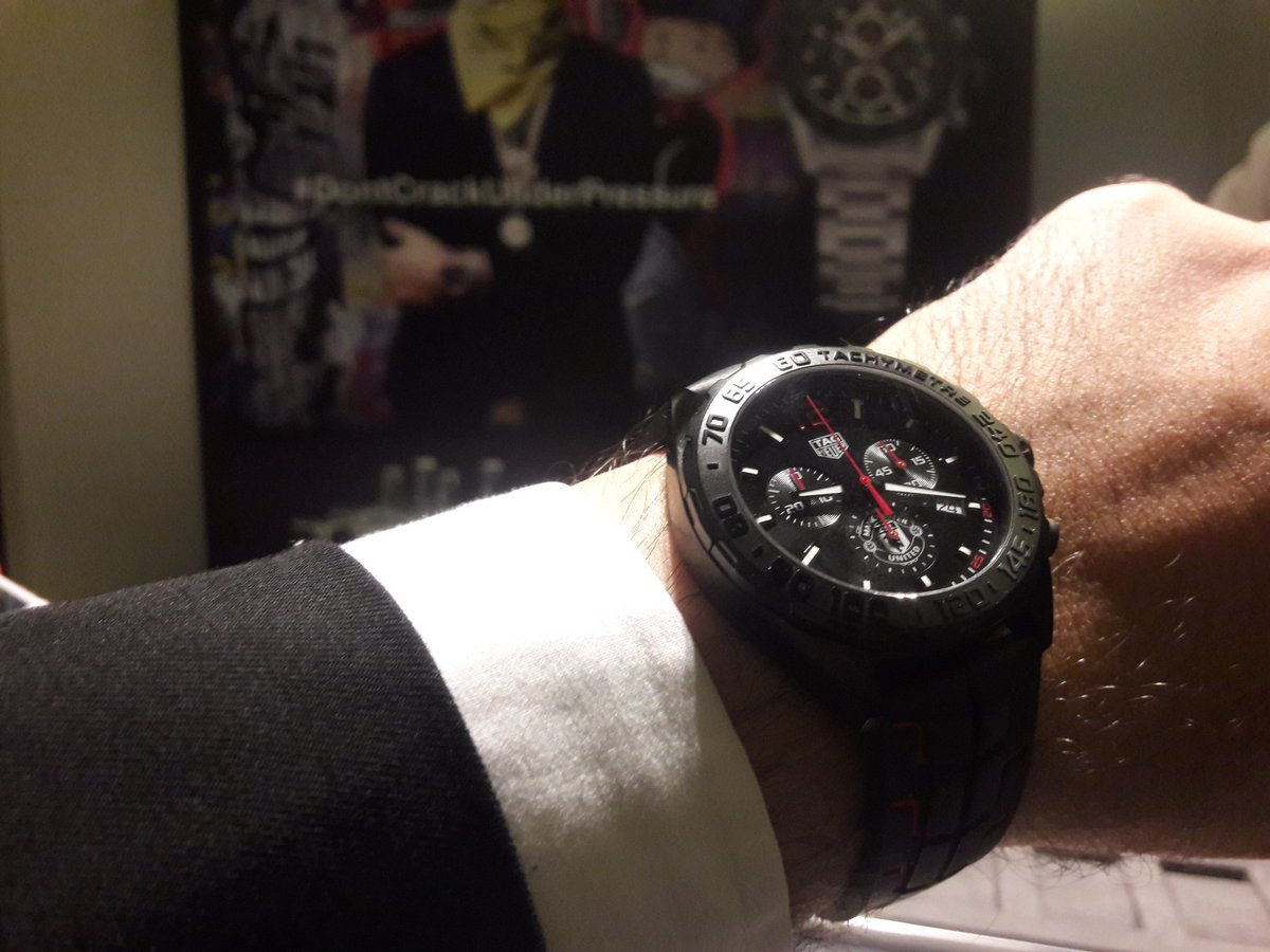 MitrajitB's tweet photo. The @TAGHeuer novelties at #Baselworld2017
#Aquaracer #Carrera #Formula1 #modular45 #Autavia
@ManUtd https://t.co/GyWFhXgJez
