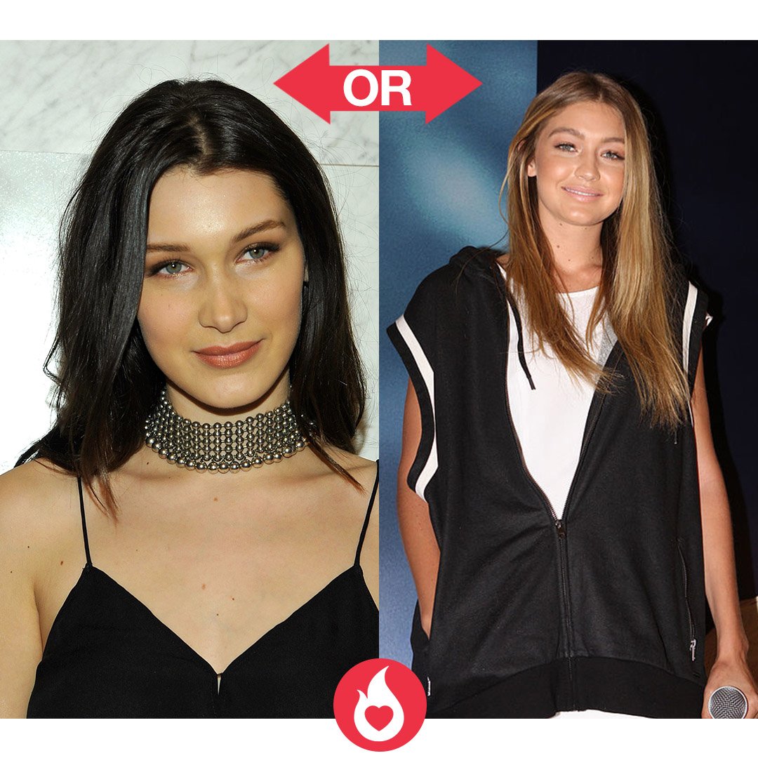 HotorNotApp's tweet image. Would you rather - Bella or Gigi? #hotornot