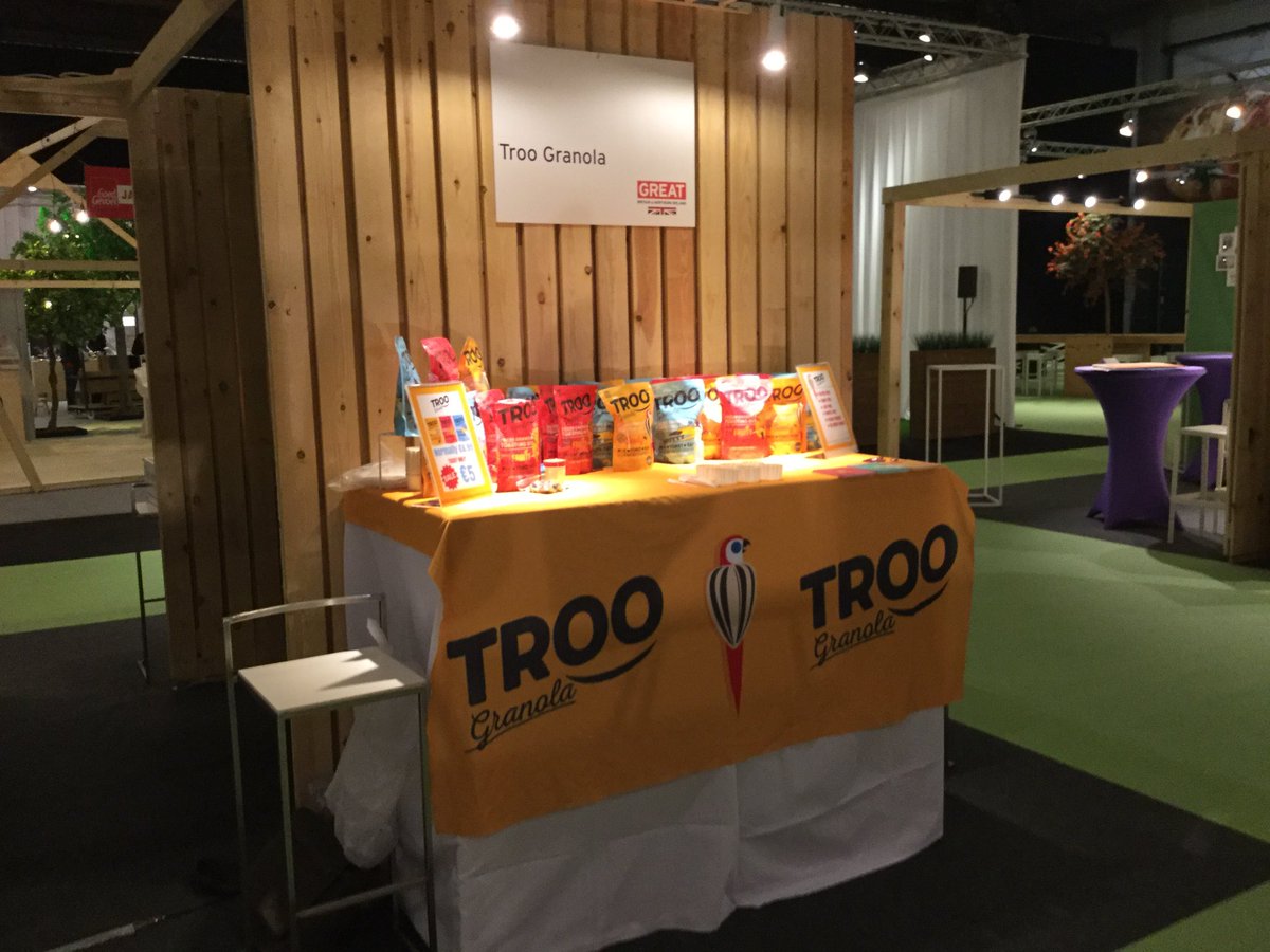 #teamtroo we are ready to go at our first export expo in Ghent Belgium the ladies fair!