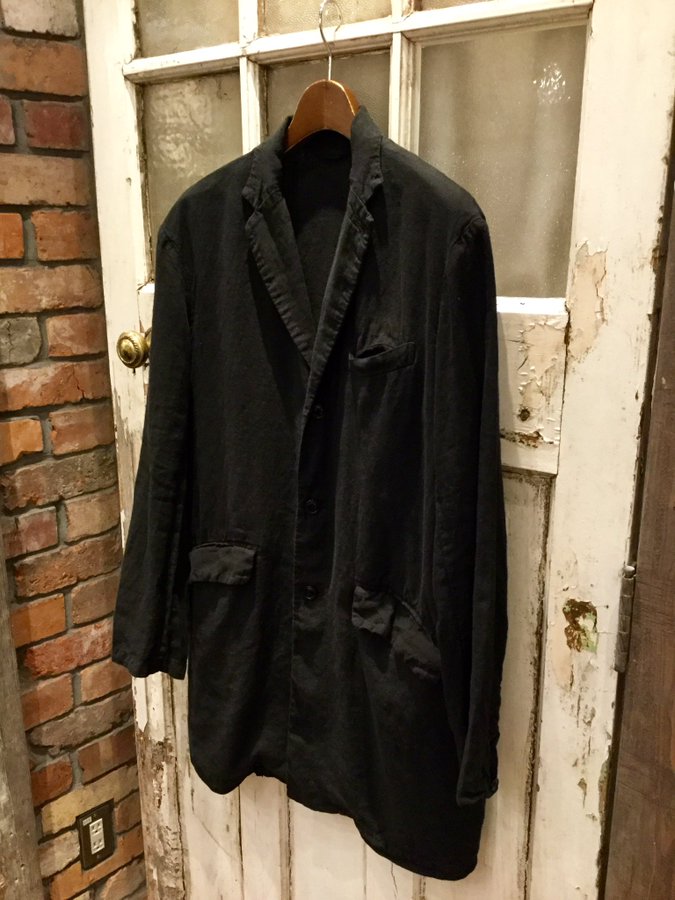 Nest Robe Confect 名古屋店 リネン チェスターコート のブラックが再入荷致しました 各サイズ1点づつになります お早めに御利用下さいませ Confect Nestrobe 大名古屋ビルヂング 名古屋駅 メンズファッション スプリングコート 春物