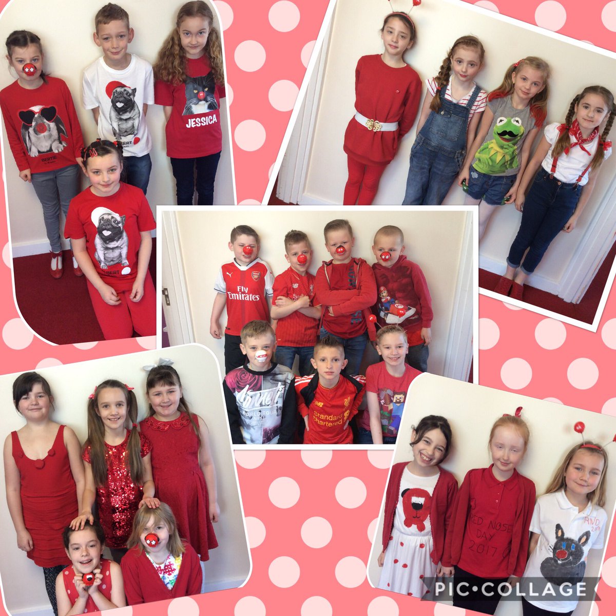 EPA_PanthersY4's tweet photo. Raising money for #RedNoseDay @EastfieldPri #dosomethingfunny #red https://t.co/t3SX79s9aD